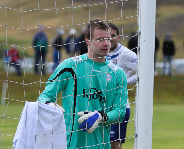 Björn Metúsalem Aðalsteinsson markvörður Elliða.
