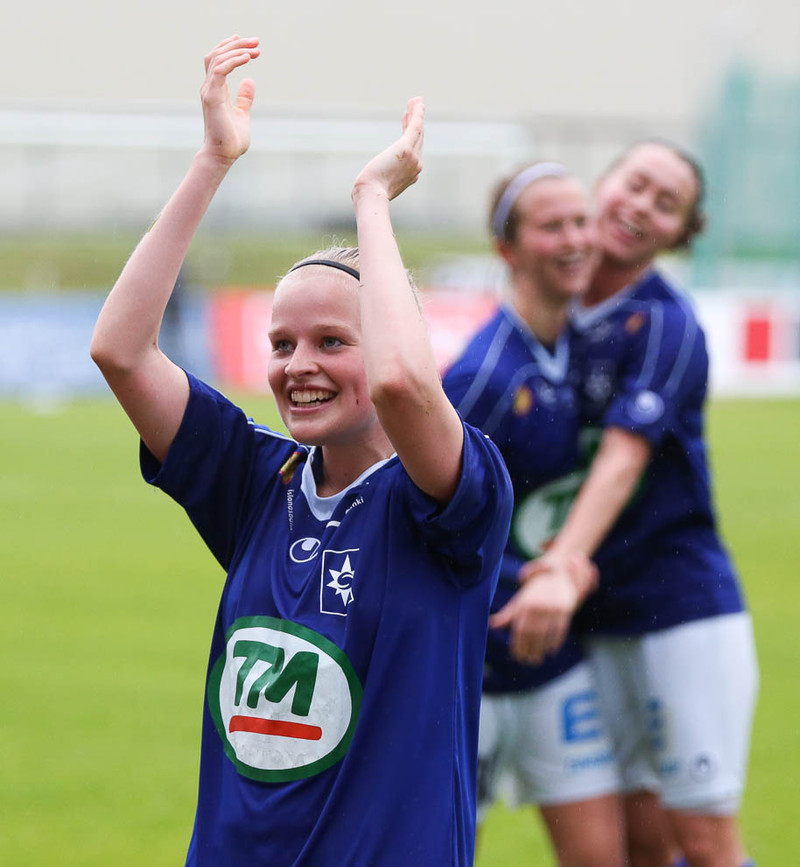 Sigrún Ella Einarsdóttir er í landsliðinu.