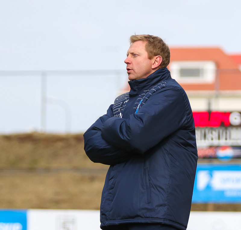 Brynjar Björn þjálfar ungu strákana í Skínanda.