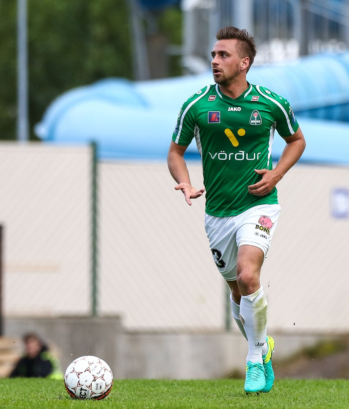 Oliver Sigurjónsson, miðjumaður Blika.
