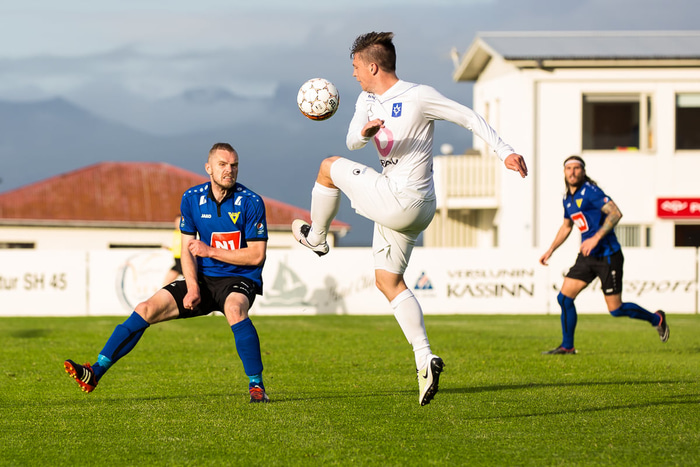 Hilmar Árni átti mjög góðan leik í Ólafsvík.