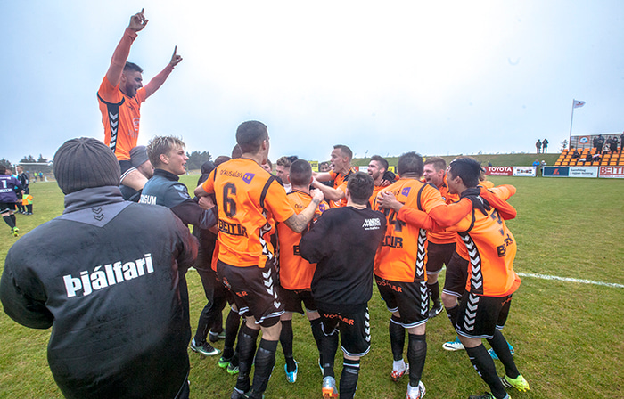 Þróttur Vogum leikur í 2. deild í fyrsta sinn.