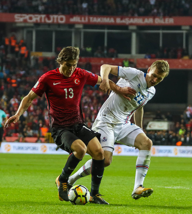 Myndaveisla frá frábærum sigri Íslands í Tyrklandi