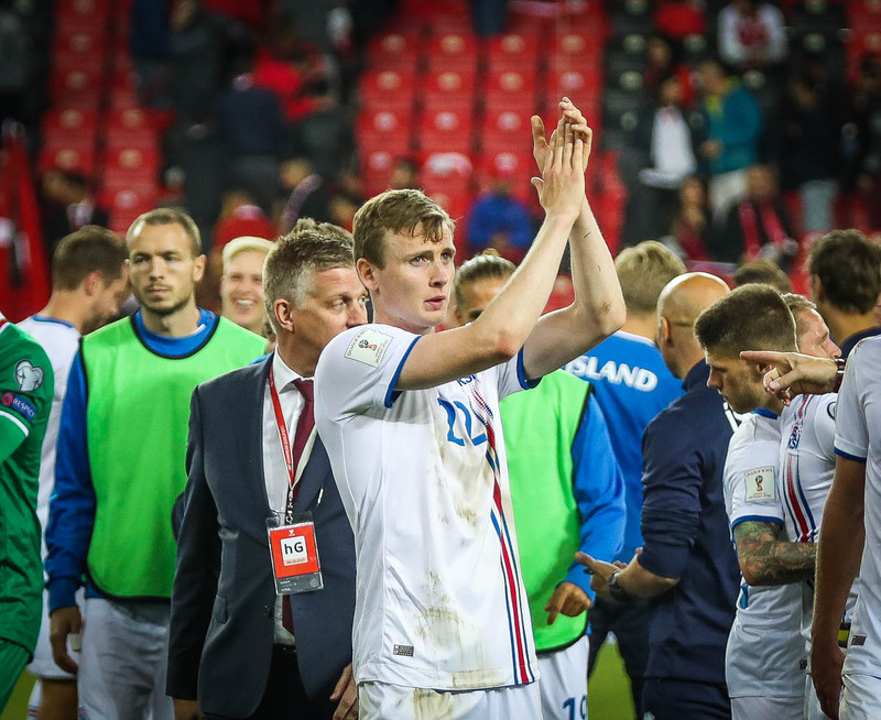 Myndaveisla frá frábærum sigri Íslands í Tyrklandi