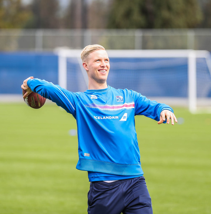 Hörður Björgvin Magnússon.