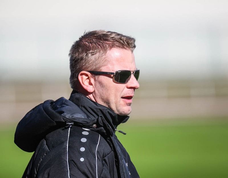 Ágúst Gylfason, þjálfari Blika.
