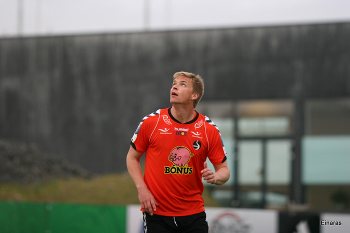 Í leik með Fylki á sínum tíma.