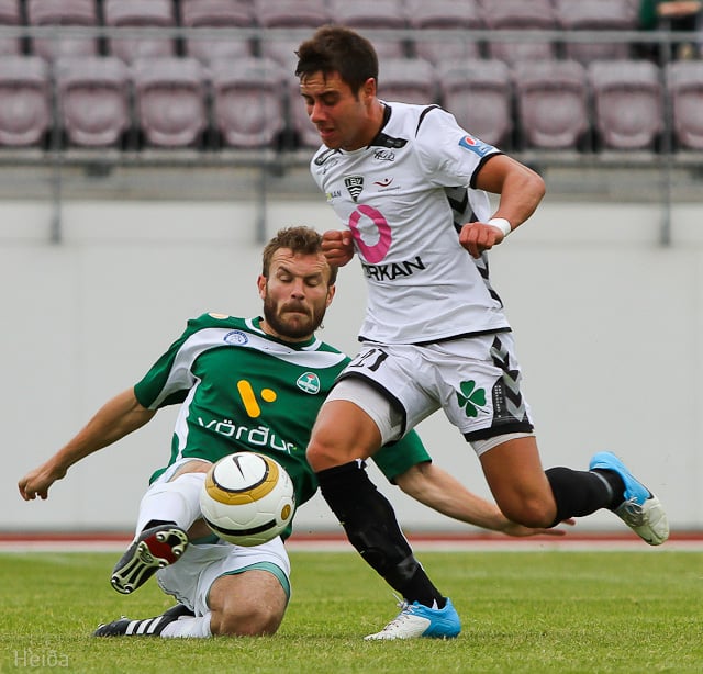 Í leik með ÍBV 2012.