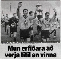 Júgóslavneskur lukkupottur Skagamanna 