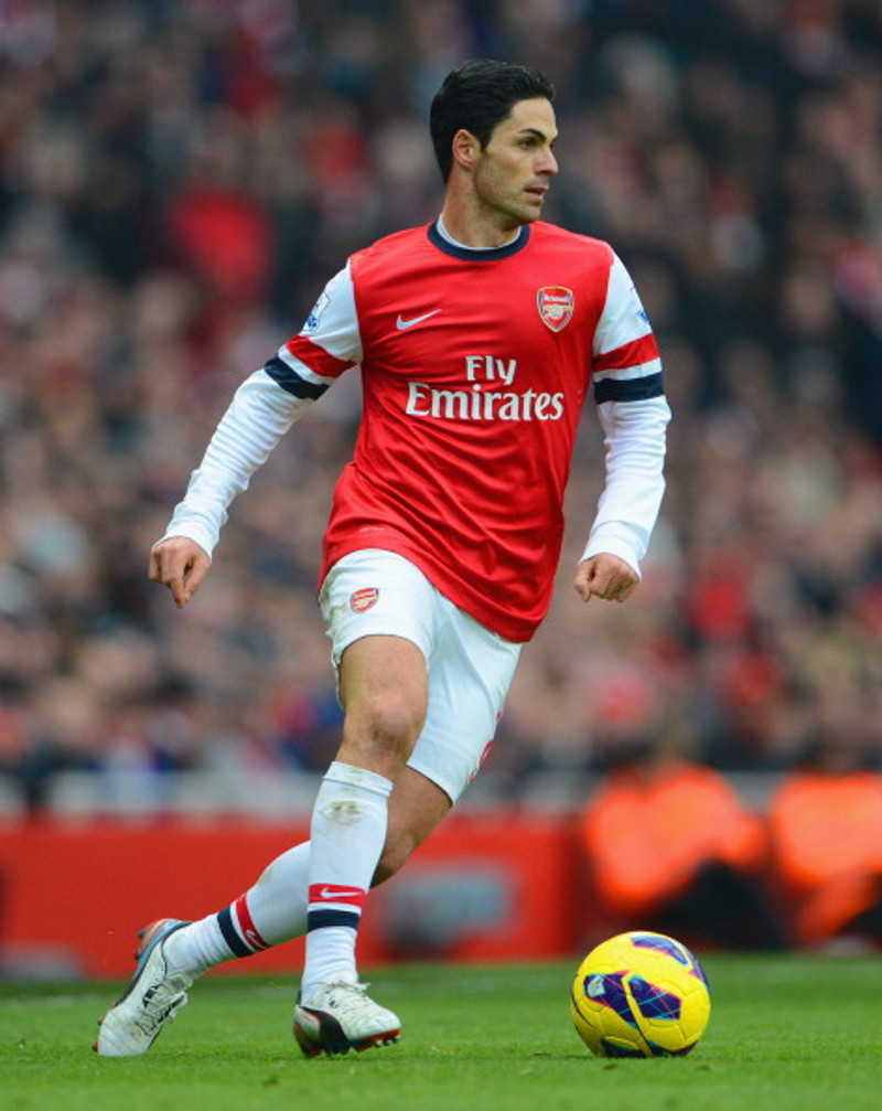 Arteta í leik með Arsenal á sínum tíma.