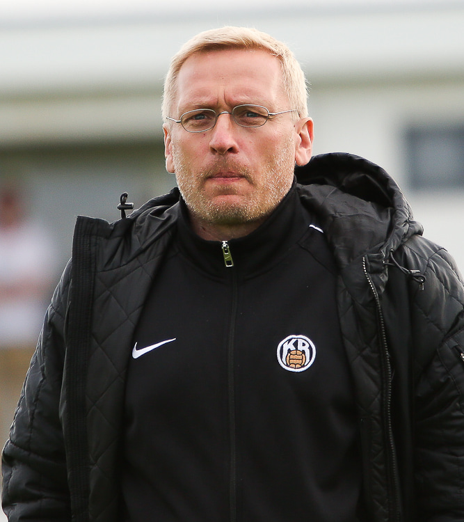 Steini var leikmaður KR þegar hann vann Reykjavíkurmótið 1988.