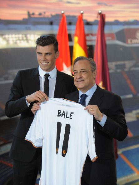 Gareth Bale gekk í raðir Real Madrid.