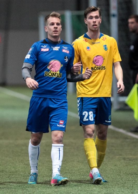 Gunnar Örn Jónsson í leik gegn Fjölni.