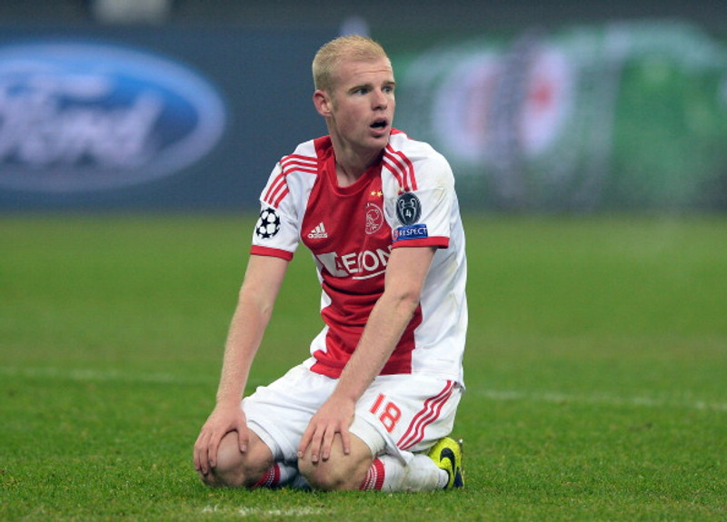 Davy Klaassen í leik með Ajax 2014.