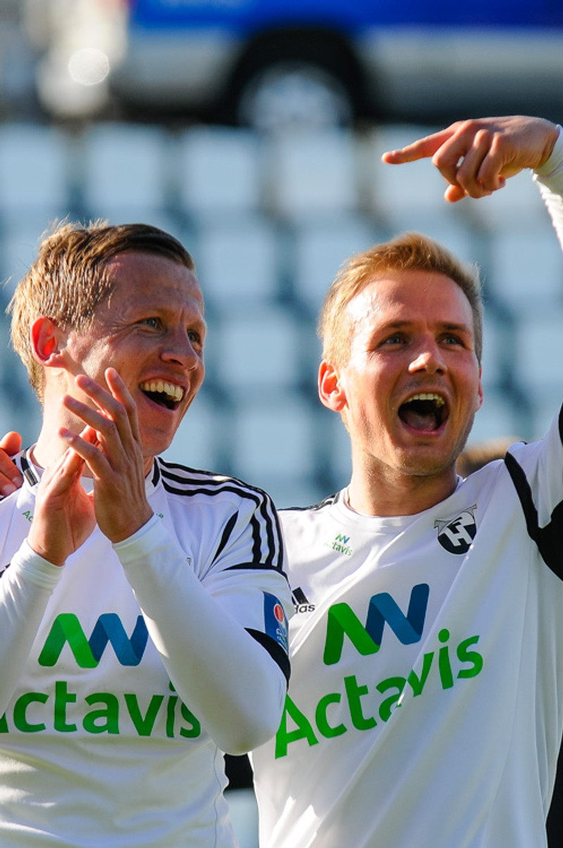 Atli Viðar: Okkur líður vel á toppnum