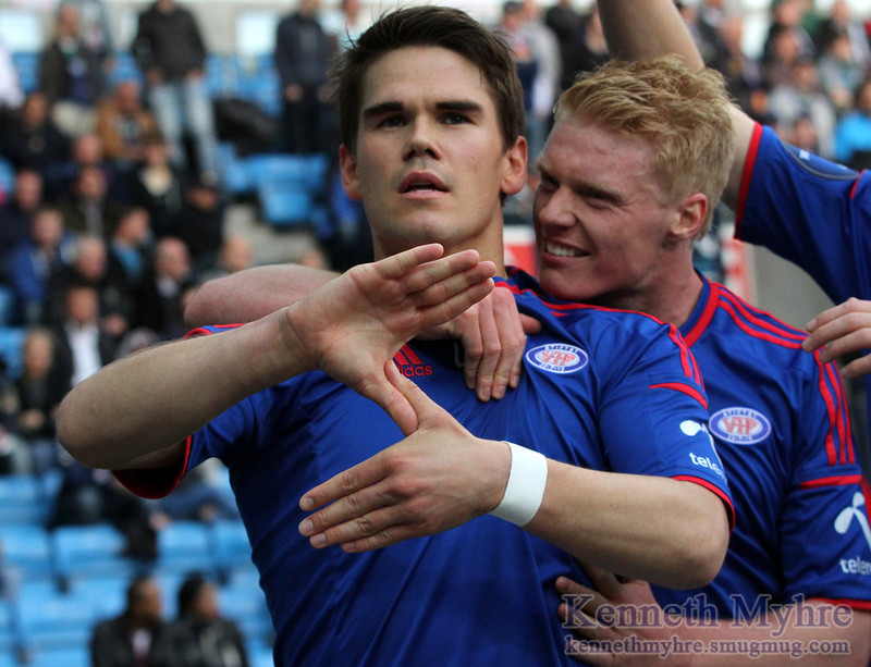 Viðar var magnaður hjá Vålerenga og varð markakóngur í norsku deildinni.
