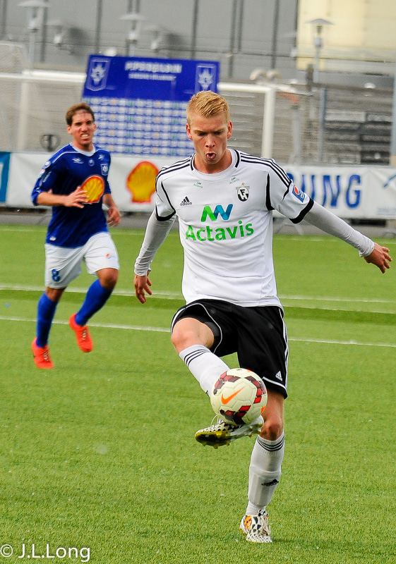 Kristján Gauti í leik með FH í fyrra.