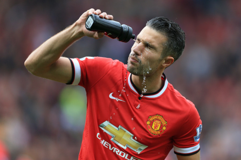Persie í leik með Man Utd.