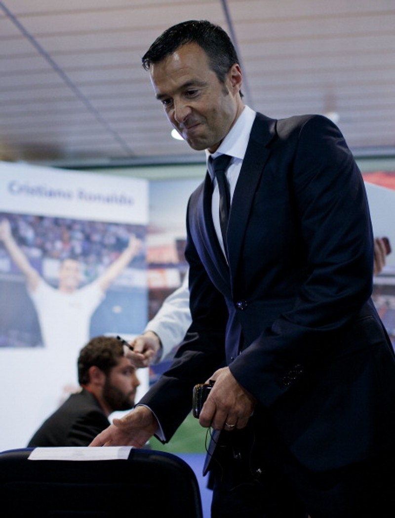 Jorge Mendes umboðsmaður Cristiano Ronaldo hefur það fínt.