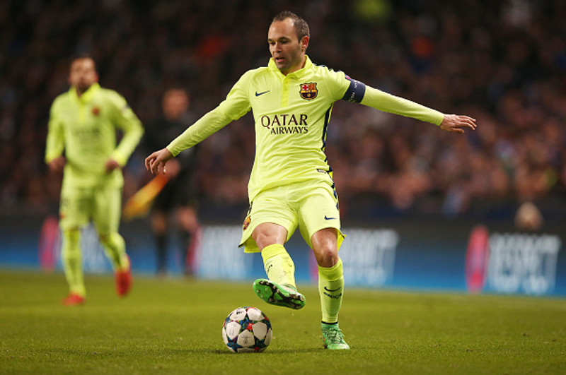 2012: Andres Iniesta (Barcelona) - Messi vann