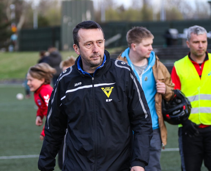 Ejub Purisevic, þjálfari Ólafsvíkinga.