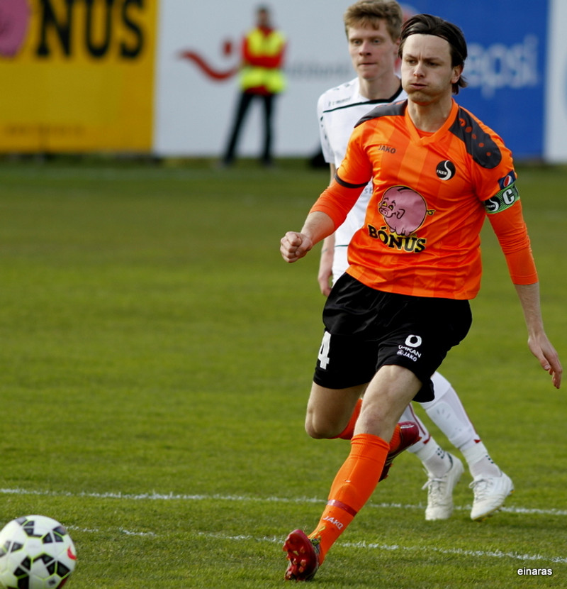 Albert Brynjar Ingason hefur verið að glíma við meiðsli.