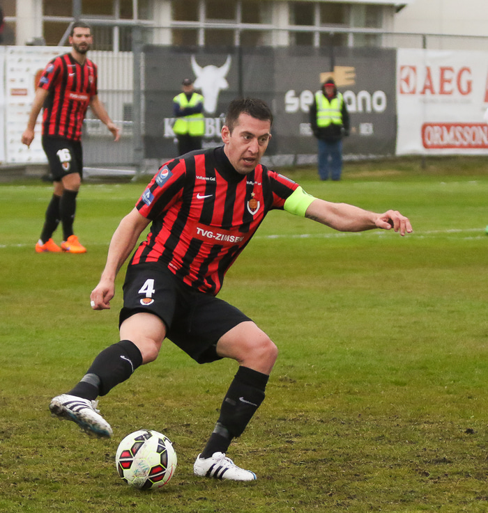 Igor Taskovic, fyrirliði Víkings.