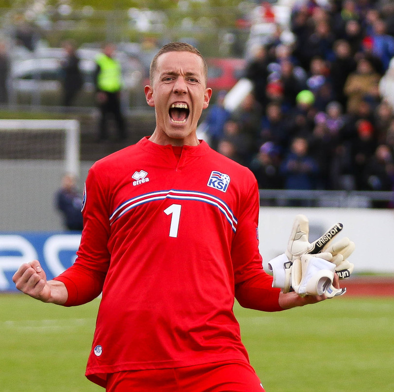 Hannes Þór Halldórsson.