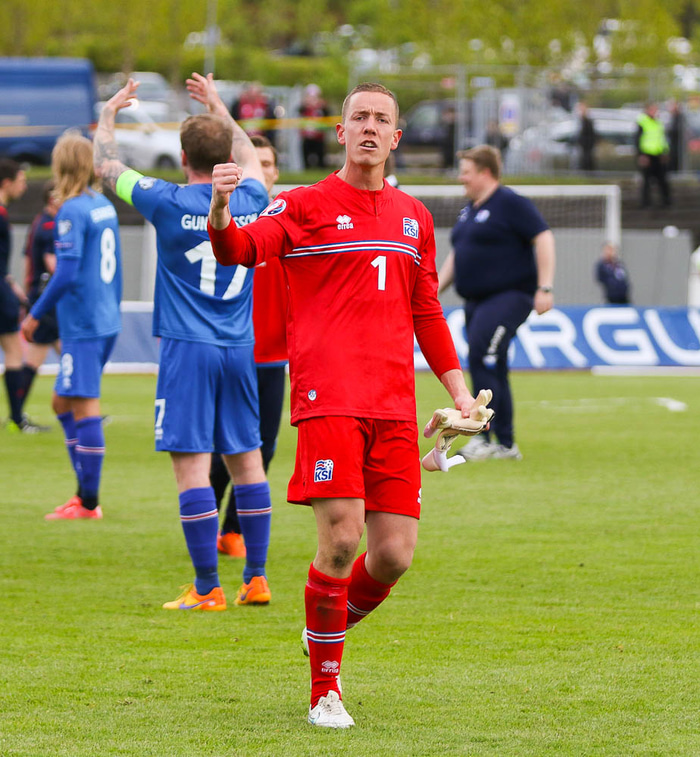 Hannes Þór Halldórsson.