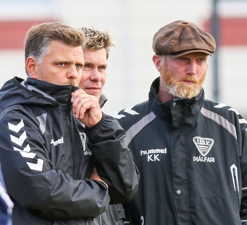 Ási Arnars var partur af þjálfarateymi Eyjamanna í fyrra.