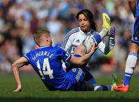 Eva sögð hafa sofið hjá leikmanni Chelsea