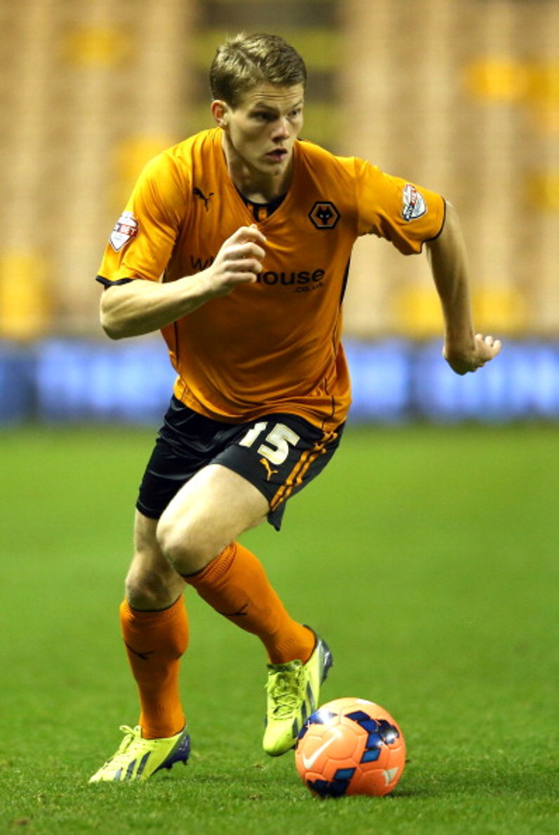 Björn Bergmann í búningi Wolves.