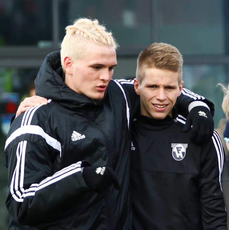 Kristján Flóki og Böðvar Böðvarsson.