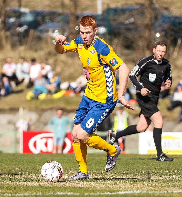 Þórir er kominn með fimm mörk í Pepsi-deildinni í sumar.