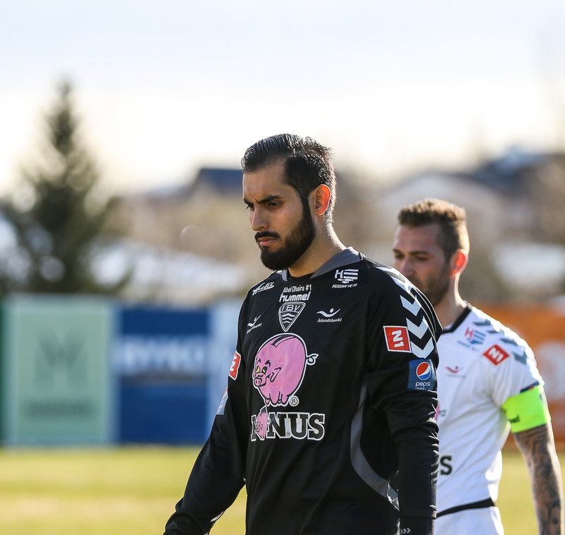 Derby Carrillo, markvörður ÍBV.