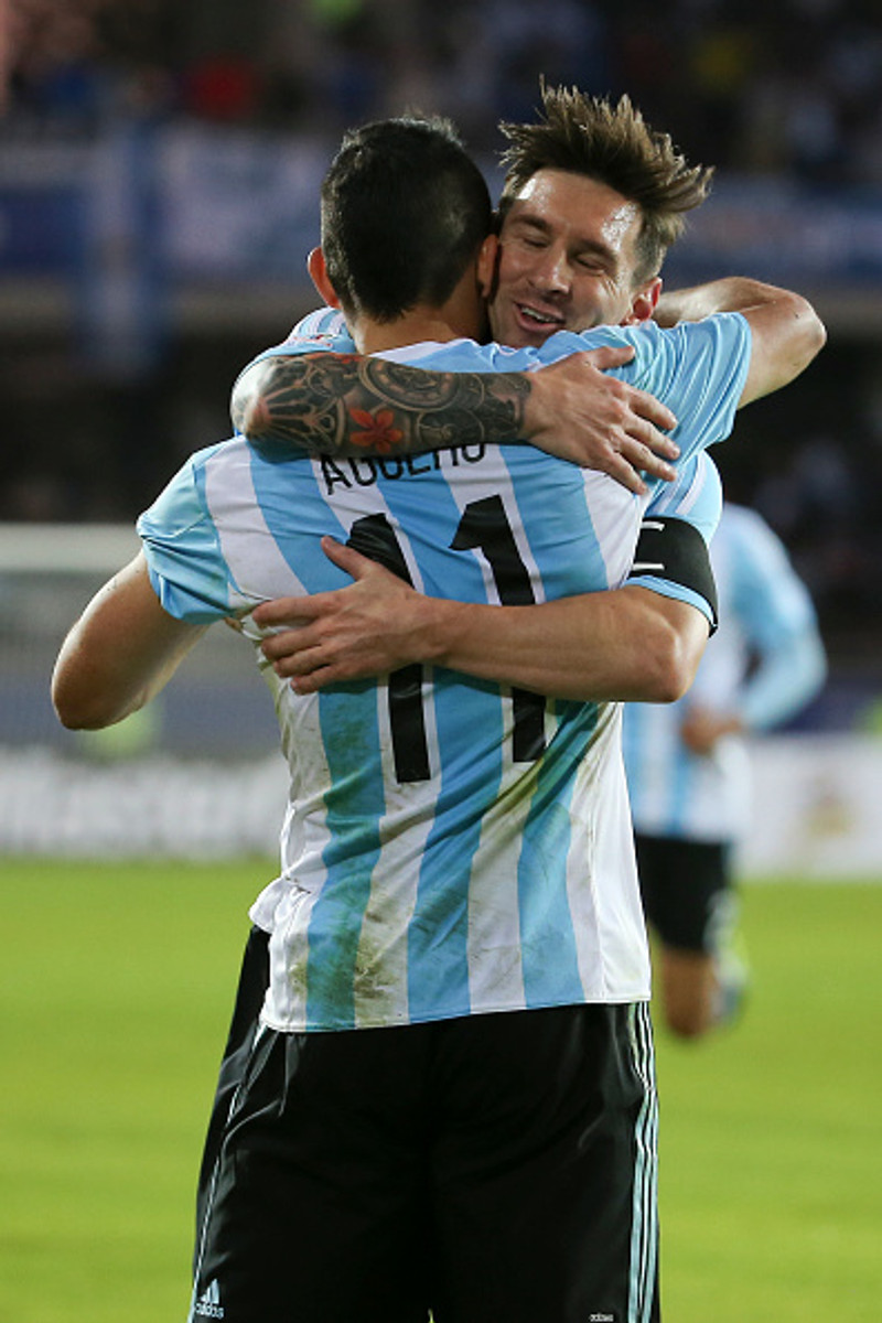 Aguero: Messi var í áfalli