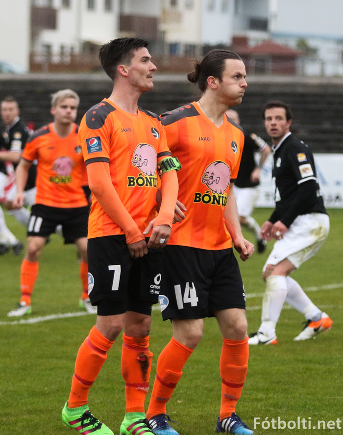 Ingimundur Níels Óskarsson og Albert Brynjar Ingason.