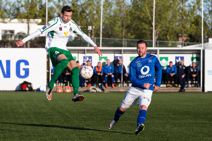 Damir Muminovic átti góðan dag gegn Stjörnunni.