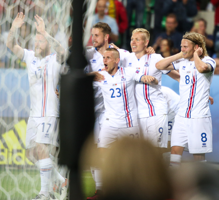 Ísland náði í magnað stig gegn Portúgal