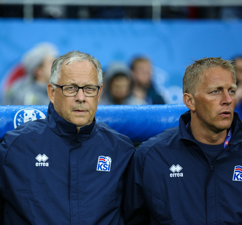 Lars og Heimir.