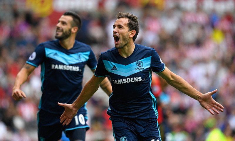 Christian Stuani (Middlesbrough): Skoraði bæði mörk Boro í sigri á Sunderland.