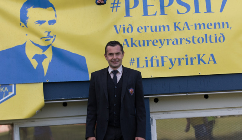 Tufa var alls ekki ánægður með spilamennskuna í kvöld