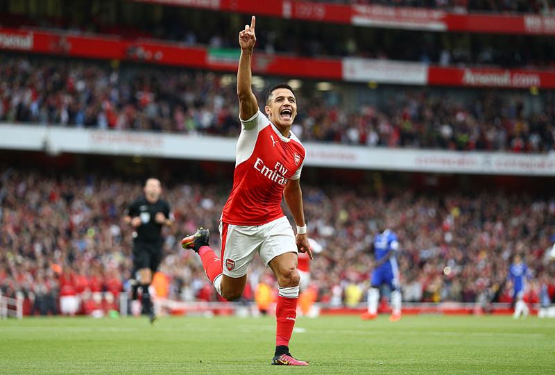 Alexis Sanchez - Arsenal: Þessi stórskemmtilegi Sílemaður kom Arsenal á bragðið gegn bláliðum.