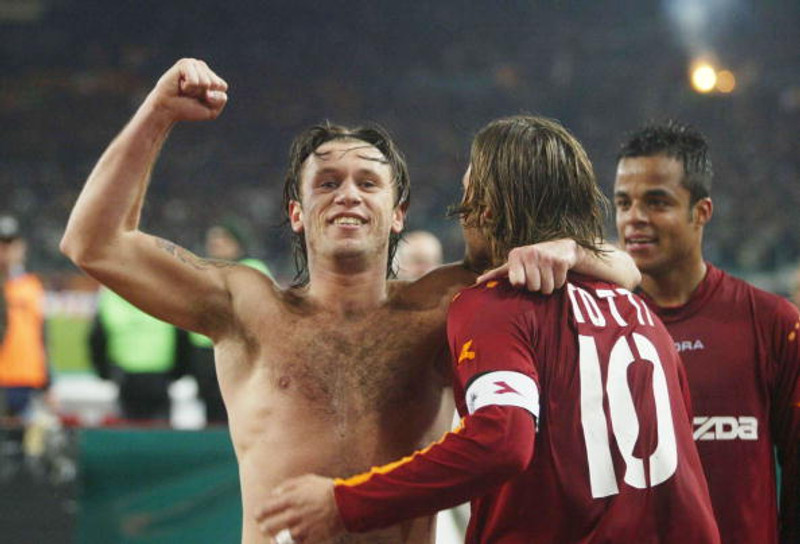 Cassano á sínum tíma hjá Roma.