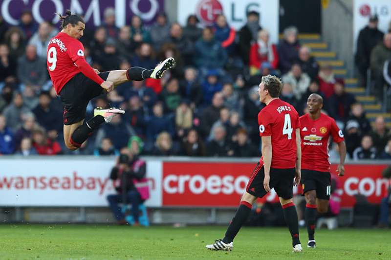 Zlatan Ibrahimovic (Manchester United) - Skoraði tvö mörk gegn Swansea eftir langa markaþurrð.