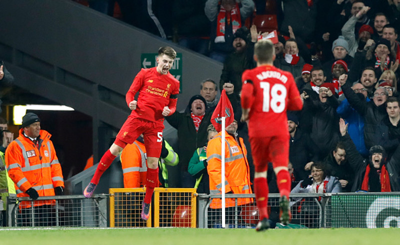 Ben Woodburn yngsti markaskorari í sögu Liverpool