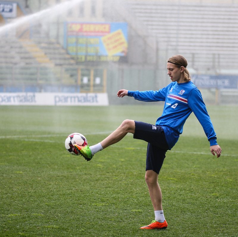Elías Már Ómarsson.