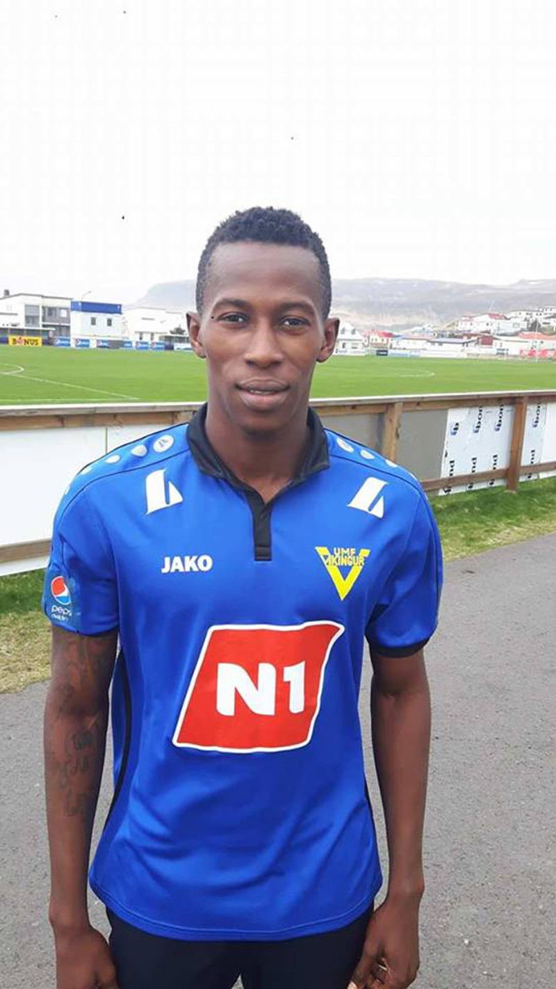 Kwame Quee er mættur til landsins.