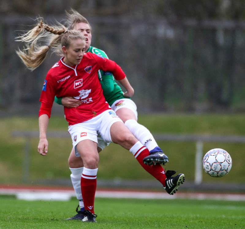 Elín Metta Jensen skoraði mark Vals í kvöld
