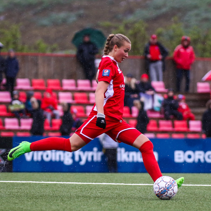 Alexandra í leik með Haukum.